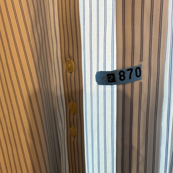 3 newly dry cleaned brooks brother button down dress shirts all fitted 16-36 - Picture 6 of 8